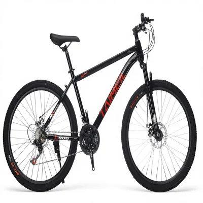 High-quality Wholesale 21-speed High-carbon Steel Front Suspension Disc Full Shockproof Frame Comfortable Mountain Bike Line