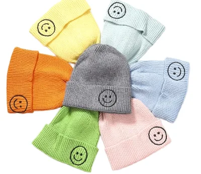 2025 New Fashion Baby Hat Autumn/Winter Knitted Hat for Infants and Toddlers, Baby Boys and Girls, Children's Woolen Hat