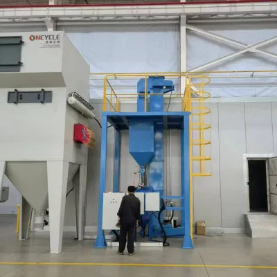 Surface Cleaning Sand Blasting Room for Vessel & Truck Welding Steel Oil Tank