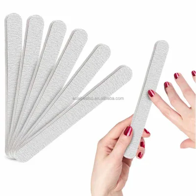 Professional 80/100/150/180/200/240 Zebra Nail File for Manicure Nail Files Customized Manicure Nail Files