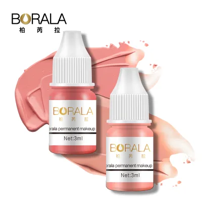 OEM Private Label Permanent Makeup Pigment for Eyebrow Lip and Scalp Micropigmentation