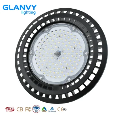 UFO for Aluminum High Bay Light 100W 150W 200W 300W IP65 Waterproof High Brightness Industrial for Warehouse Workshop Factory