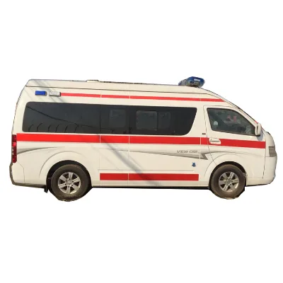 Jinbei Chassis Middle Roof Toy0ta Diesel Engine Hospital ICU Transit Medical Clinic Ambulance