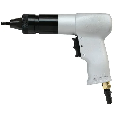 TY88204 Heavy Duty Pneumatic Rivnut Setting Gun Rivet Nut Tools W/Quick-Change 5/16" & 3/8" Mandrels Forward and Reverse Actions