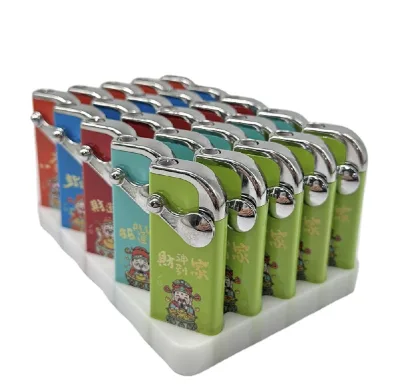 OEM Logo Lighter Windproof Electric Flame Lighter Wholesale Price Torch Lighter With Metal Shell