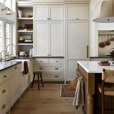 High Fashion European Style Kitchen Cabinet Set Space Saving Full Kitchen Kitchen Furniture Cabinet