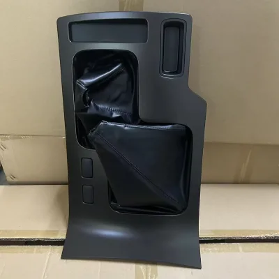 Fits for Toyota Land Cruiser LC100 1998-2007 Car Accessories Center Shifer Gear Panel BezelManual Transmission Plate