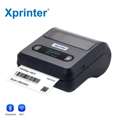 Xpriniter XP-P3301B Mini Thermal 80mm Receipt Printer Supporting BT IOS / Android System Connectlon for Office Portable Printer