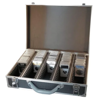 Aluminum 32 Graded Coins case