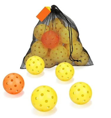 Factory Direct Sales Perforated Balls Connected Rebound Design Indoor Outdoor Pickleball Wholesale Multi-Color Pickleballs