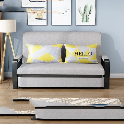 Living Room Sofa Bed Furniture Simple Design Sofa Cum Bed Features Folding Function