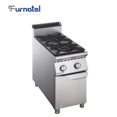 900 Series Chinese Style Double Burner Gas Range With Cabinet