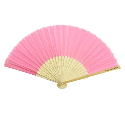 Folding Fans Bamboo Frame Handheld Fans Wedding Birthday Engagement Party Favor Graduation Ceremonies Gift