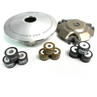 New KAO Taiwan LOGO Laser PCX/ADV/VARIO Racing Transmission Pulley Kit Motorcycle CVT Drive Kit for Retrofit/Upgrade