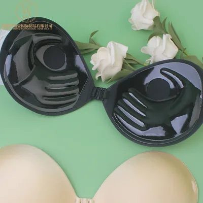 Hand-Shaped Push-Up Invisible Adhesive Bra with 3cm Thickened