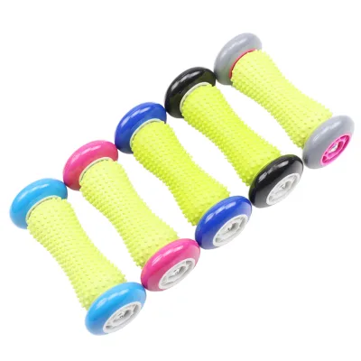 Foot Massage Roller PVC Body Use Pain Relief Plantar Fasciitis Massager Wheel Relaxation Back Leg Hand Muscle Relief Musical