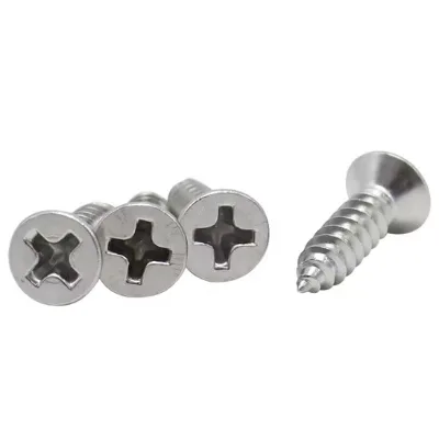 Self-Tapping Screw Flat Head Galvanized Crosshead Wood Screw