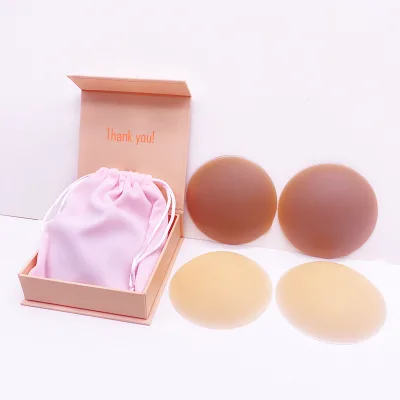 OEM Non-Adhesive Nipple Covers Reusable Hypoallergenic Sweatproof Non Adhesive No Glue Nipple Cover With Protective Case