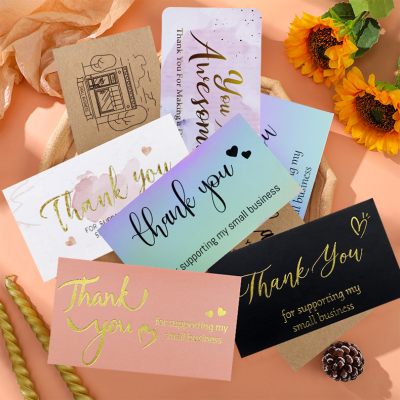 Grateful Thank You Card Happy Birthday Greeting Card Restoring Ancient Ways Kraft Paper Dried Flowers Christmas Cards