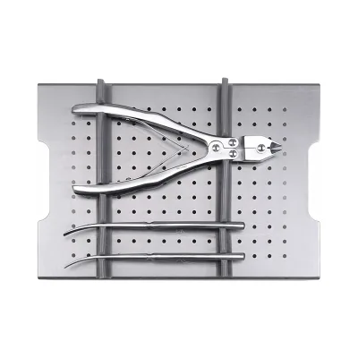 Orthopedic Surgical Instruments Set Rib Plates Type