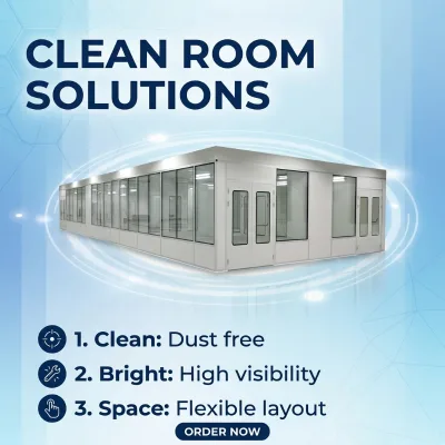 Cleanroom Design Build Turnkey Solution | Professional Engineering Service for Pharmaceutical Factory