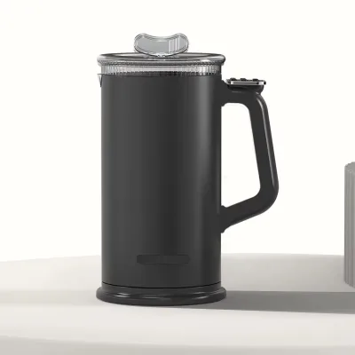 Factory Wholesale Electric Milk Frother; Plastic Base; Environmentally Friendly for Home Use.