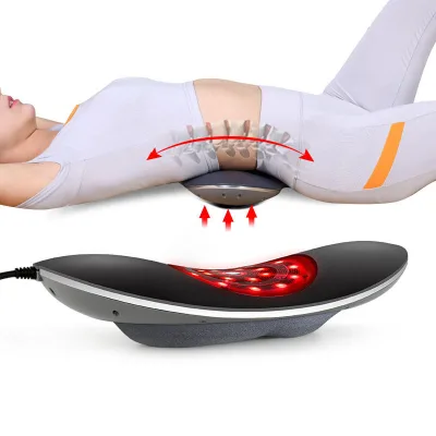 Smart Electric Waist Massager Inflated Lumbar Traction Device Back Stretcher Vibration Massage
