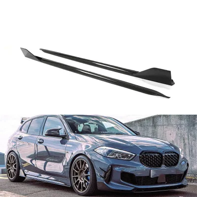 High Quality Carbon Fiber Side Skirts for 118i M135i M Sport F40 Hatchback 4-Door 2020- 2022