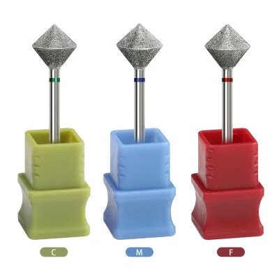 Removing Acrylic Nails Gel Polish Drill Head Stainless Steel Nail Drill Bits for Manicure Salon