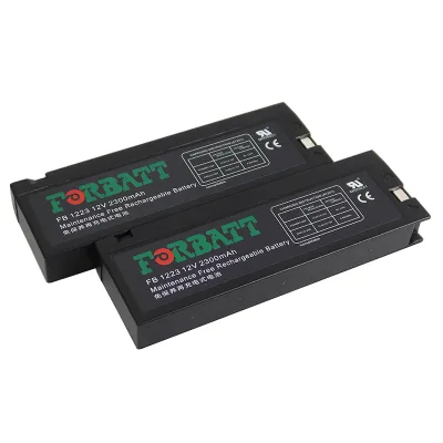 Replacement 12V 2300mAh FB1223 Medical Battery for Vital Signs Monitor PM9000 PM8000 PM7000