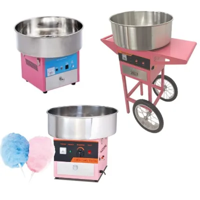 Chinese Gas Gold Retro Fully Automatic Medal Machine Cotton Candy Floss Sticks Professional Cover Rolling Machine Zhejiang Cheap