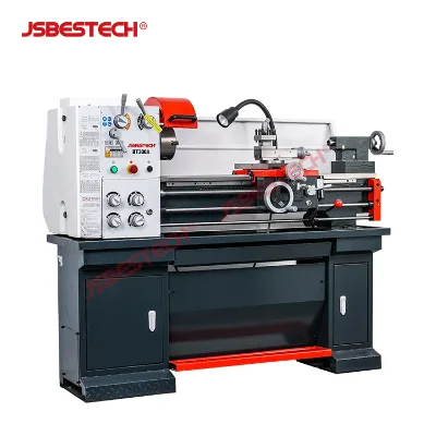 BT300A Lathe Machine 220v 1 Phase Mini Bench Machinery Lathe for Metric Threads