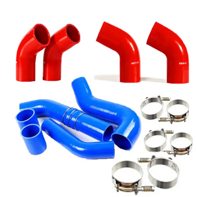 Custom Silicone Flexible Hose 45/90/180 Degree Elbows Cutting for Engine Radiator Intake Exhaust Pipes Customized Rubber Hose