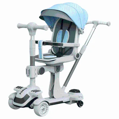 The Factory Sells Multi Function Child Scooter for 6-month-old Babies Detachable with Push Handle 360 Turn