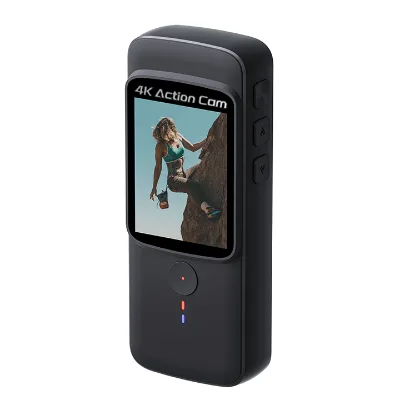Hot Sale 4K HD Sports Diving Camera with Waterproof Dual LCD Touch Screen MicroSD Media Type