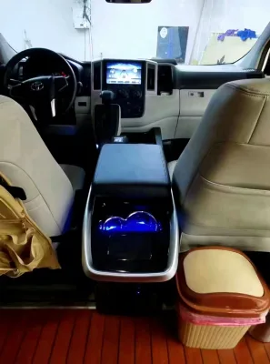 Dingkong Universal Car Front Armrest Storage Box Multifunctional Pad Cup Holder for Vito W447 | OEM Custom Manufacturer