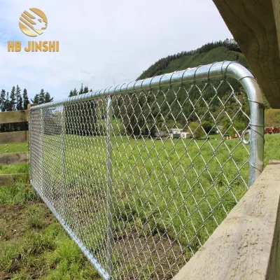 Hot-dip Galvanized Field Gate with N-brace Frame Steel Farm Gate