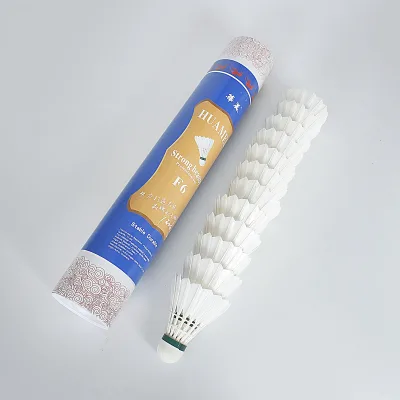 Best Selling Wholesale Badminton Shuttlrcocks Duck Feather With Composite Cork Head Good Flying Endurance for Club