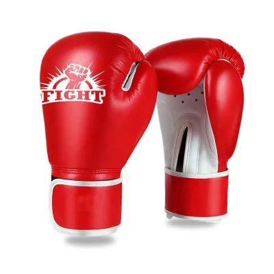 Professional Hot Sale Customized Leather Everlast Boxing Gloves for MMA Muay Thai