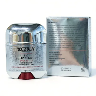 OEM/ODM Waterproof Organic SPF50 Sunscreen Stick with Aloe for Face Oil Control Refreshing Smooth Sun Protection Cream