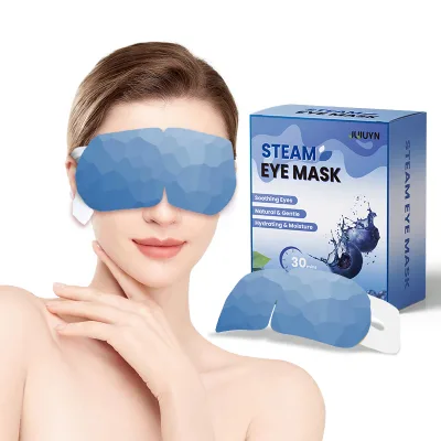 Custom Hot Steam Print Logo Eye Mask Sleeping Hot Steam Eye Mask Eyemask Heating