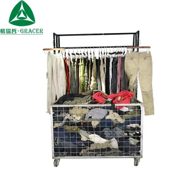 All Seasons Wholesale Used Men Clothes Cargo Pants Used Trousers for Africa