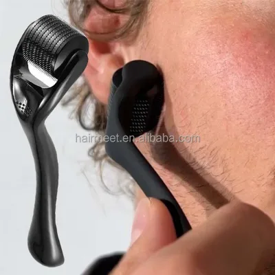 540 Derma Roller Microniddle for Face Microneedling Titanium Hair Needles 0.2/0.3/0.5/0.75/1.0mm Length Hair Regrowth Treatments