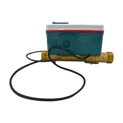 Small Flow High Precision Brass NB-IoT Ultrasonic Meter, Wireless Valve Control for Villas and Small Residential Complexes