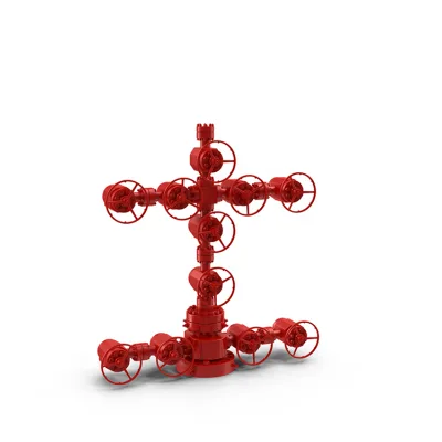 API 6A Forged Iron Carbon Steel Oilfield Drilling Tool Wellhead Christmas Tree/X-tree