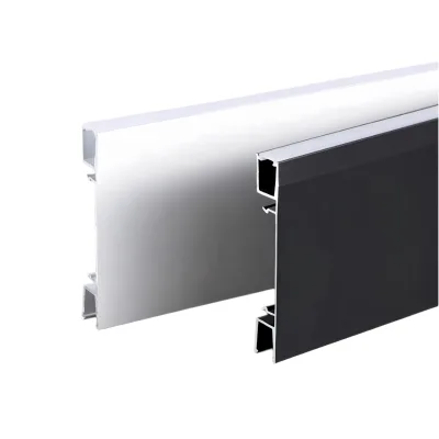 Custom Size Modern Aluminum Alloy Light Slot Profile with Anodized Finish for Hotel Lighting Projects