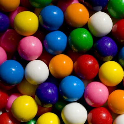Wholesale Custom Size Assorted Bubble Gum Candy Gumballs