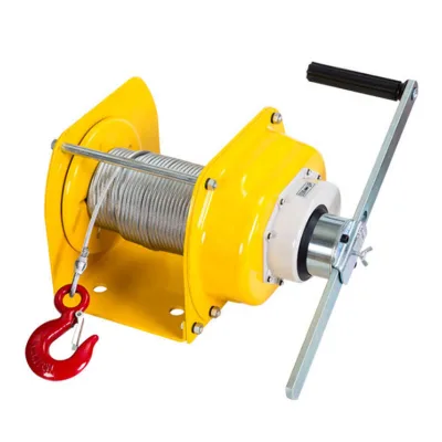 Mini 1200lbs to 304 Stainless Steel Cable Hand Winch 1800lbs Manual Winch for Cranes Application