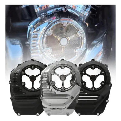 For harley M8 Engine 2017-up Touring Road Glide 2017-up Softail Fat Bob Boy 114 CNC Aluminum Clarity Transmission Cam Cover