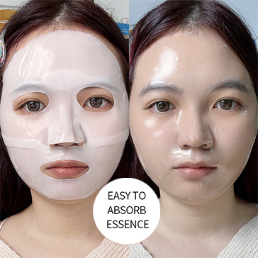 OEM Private Label Moisturizing Bio-Collagen Facial Masks Long Lasting Brightening Wrinkle Resistance From White to Transparent